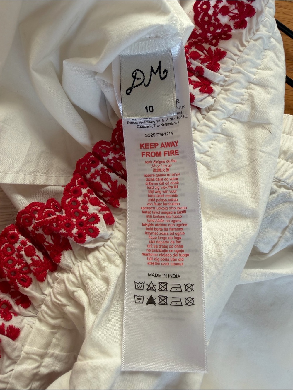 Damson Madder Red Cherry Shorts - Picture 7 of 13